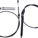 MOTOKU Automatic Transmission Gearshift Control Cable for 4WD Chevrolet Silverado GMC Sierra 1500 2500 3500 1999-2006 Auto Trans Shifter Cable