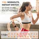 Smart Watch for Women(3 Bands), Smartwatch Fitness Tracker with Bluetooth Calls & AI Voice Control, 1.85 HD Screen, Heart Rate/SpO2 Monitor, Sleep Tracker, Compatible with Android iOS (Gold)