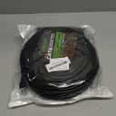 Cat 6 Outdoor Ethernet Cable 150 ft, 24AWG 10Gbps Cat6 Cable Cord Waterproof Direct Burial LLDPE UV Jacket, Internet Network Cable with 40 Ties Support Cat6 Cat5e Cat5, CCA, UTP for PC