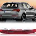 Rear Bumper Tail Light Lamp for Audi Q5 2009-2015 Rear Bumper Reflector Lower Tail Lights Replace 8R0945096 Passenger Side (Right)