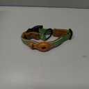 Airtag Dog Collar, CollarDirect, Reflective Dog Collar for Apple Air Tag for Large, Medium, and Small Dogs, Black, Green, Pink (L, Green) (Large 16.5"-20")