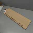 Santa Barbara Design Studio Charcuterie Boards Rectangular Beechwood Wood Serving Tray for Cheese, Meat, and Fruit, 24" x 7.25", Good Company