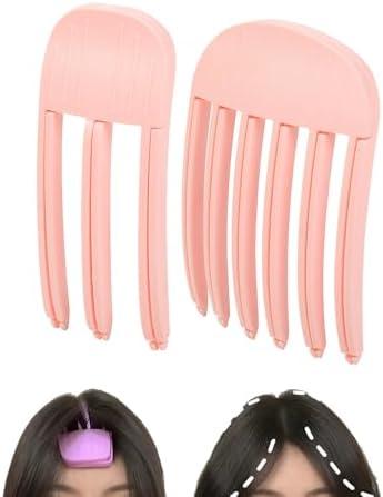 2Pack Hair Volume Clips Volume Hair Clips for Fluffy Bangs For Women, Easy High Crown Volumizing Hair Root Lifting Comb for Curly Hair Volume Tool for Blow-Drying Styling Men Women Pack of 4