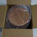 Giegxin Large Wooden Yarn Bowl with Lid 7 x7 x9 Yarn Holder for Knitting Craft Pine Wool Storage with 9 Pcs Crochet Hooks Handmade Crochet Kit Organizer Accessories for Ribbon String