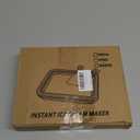 Instant Ice Cream Maker,Rolled Ice Cream Maker, Soft Serve Ice Cream maker,Perfect for Frozen Yogurt, and More! Food grade stainless steel ice cream roll machine for home us (white)