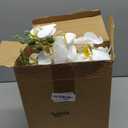 30 Inch White Orchids Artificial Flowers Real Touch Phalaenopsis Spray Artificial Orchid Stems with 12 Orchid Flowers Fake Phalaenopsis Tall Faux Flowers Arrangement for Home Decor Party Wedding Decor