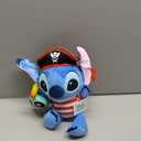 Kids Preferred Disney Baby Pirate Stitch Holding Little Scrump, Plush Stuffed Animal Toy, Embroidered Details, for Baby and Toddler Boys & Girls