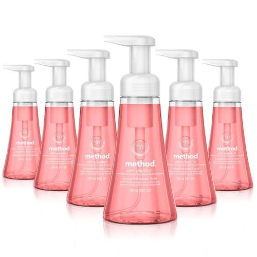 Method Foaming Hand Soap, Pink Grapefruit, 10 fl oz, (Pack of 5)