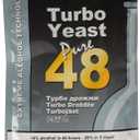 Alcotec 48 Hour Turbo Yeast | Brewers Yeast Powder| Wine Yeast for Wine Making | Instant Dry Yeast | nutritional yeast | 135g (4 Packs)