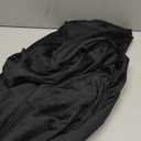 Joukavor Medieval Hooded Cloak Renaissance Cape with Hood for Women Men (Black)