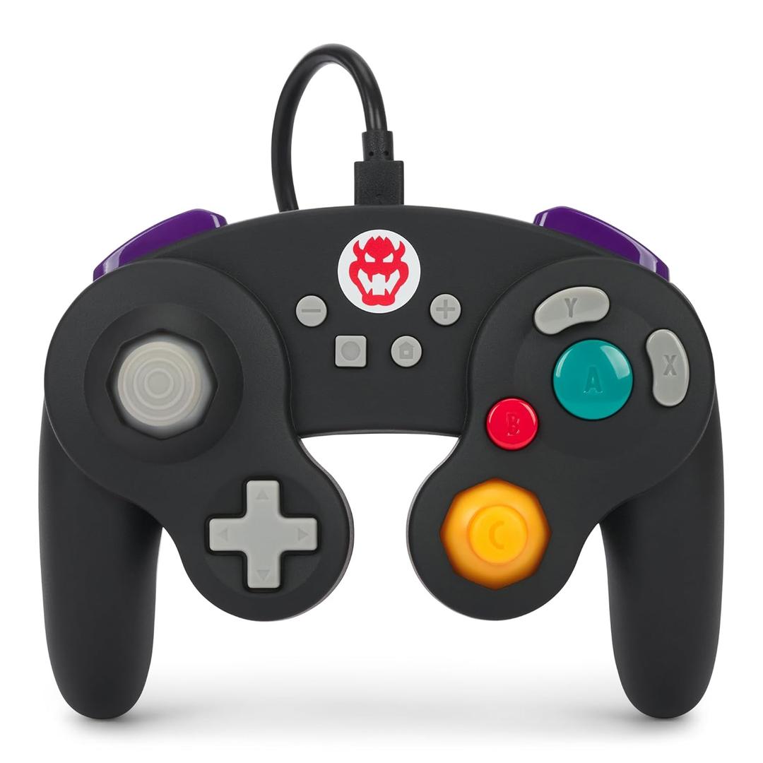 PowerA GameCube Style Wired Controller for Nintendo Switch - Bowser