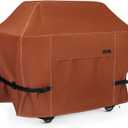 NettyPro Grill Cover for Outdoor Grill 60 inch Waterproof Heavy Duty Gas BBQ Cover for Outside Weber, Char-Broil, Brinkmann, Jenn Air, Nexgrill 3-4 Burners Barbecue, Brown
