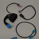 Upgrade Integration Wiring Harness Kit Fit for Dodge RAM 2019-2024 5 OR 8.4" to 12" Uconnect 5 5 with Display Integration Wiring Harness and Display Main Connector Adapter Lvds USB