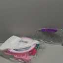 RFAQK 200PCs Cake Decorating Kit with Cake Turntable & Leveler, Baking Supplies Gift Includes 110+1 Piping Bags,55 Icing Tips,2 Frosting Spatulas, Adjustable Scraper, Video Tutorial, Booklet & more (White, Pink)