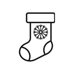 Christmas Personalized Large Stocking Sock Set 3 pcs