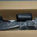 Youxmoto Towing Mirrors fit for 99-07 for Ford for F250 F350 F450 F550 Super Duty Pickup Truck Mirrors, Heated, Manual Telescoping/Folding; Turn Signal; Black