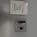 USB C to 3.5mm Audio Adapter with Dual Chip CX31993 MAX97220 DAC & HiFi Amplifier, 8-Strand 4N Single Crystal Silver-Plated Copper Cable,USBC to Headphones Aux Dongle for Android iPhone PC Mac (Black)