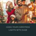 80pcs Adhesive Cable Clips 90 Strips, Finisher Wire Clamp Cord Clips Cable Management Light Clips Cable Organizer Max.1/4" Wire Hider for Cords