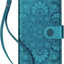 Wallet Case for iPhone 17,[RFID Blocking] 3 Card Holder Stand with Credit Card Slot PU Leather Magnetic Protective Flip Cover for iPhone 17 (Blue)