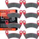 Upgraded Brake Pads Compatible with Polaris RZR XP 1000 EPS 2022 2021 2020 2019 2018 2017 2016 2015 2014 & 2014-2021 RZR 1000 XP 4 Except Premium Edition 4 Sets Ceramic FA452 OE 1911228