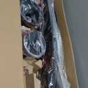 TALOYA 52 Inch Ceiling Fan with Led Light Remote Control Flush Mount Low Profile for Bedroom Farmhouse Patio Outdoor Living Room Kitchen Dining Room,DC Motor,Reversible,Black