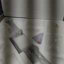 Unicozin Modern Bathroom Light Fixtures, 4 Light Vanity Lights Over Mirror, Brushed Nickel Wall Lamp with Clear Glass for Living Room Cabinet Bedroom Porch