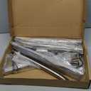 Hiorucet Grill Replacement Parts for Brinkmann 5 Burner 810-8501-S Gas Grill Models, Porcelain Steel Heat Plates, Stainless Steel Grill Burners, Crossover Tubes, Igniters for Brinkmann Gas Grill Parts