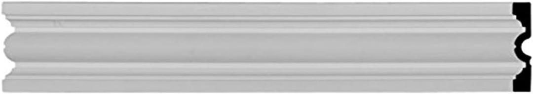 Ekena Millwork 4"H x 3/4"P x 94 1/2"L Gorleen Chair Rail