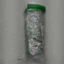 JQK 1/2 Inch Overlay Cabinet Door Hinges Satin Nickel, 10 Pack 5 Pairs Flush Face Mount Cupboard Self-Closing Kitchen Cabinet Hinges, CH200-SN-P10