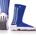 Lux Soccer Grip Calf Socks - Blue