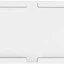 Yogurt Organizer for Fridge, 4 Capacity Yogurt Sliders for Refrigerator Space Saving Fridge Storage for 3.75 Inch Wide Mouth, 2 Pack