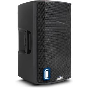ALTO TX412B 600W 12" Battery Powered PA Speaker with Bluetooth, 2-Channel Mixer, for True Wireless Outdoor Performances for Mobile DJ and Musicians