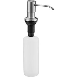 Built in Soap Dispensers Stainless Steel Kitchen Sink Dispenser Built in Hand Soap Pump, Large Capacity 13 OZ Bot