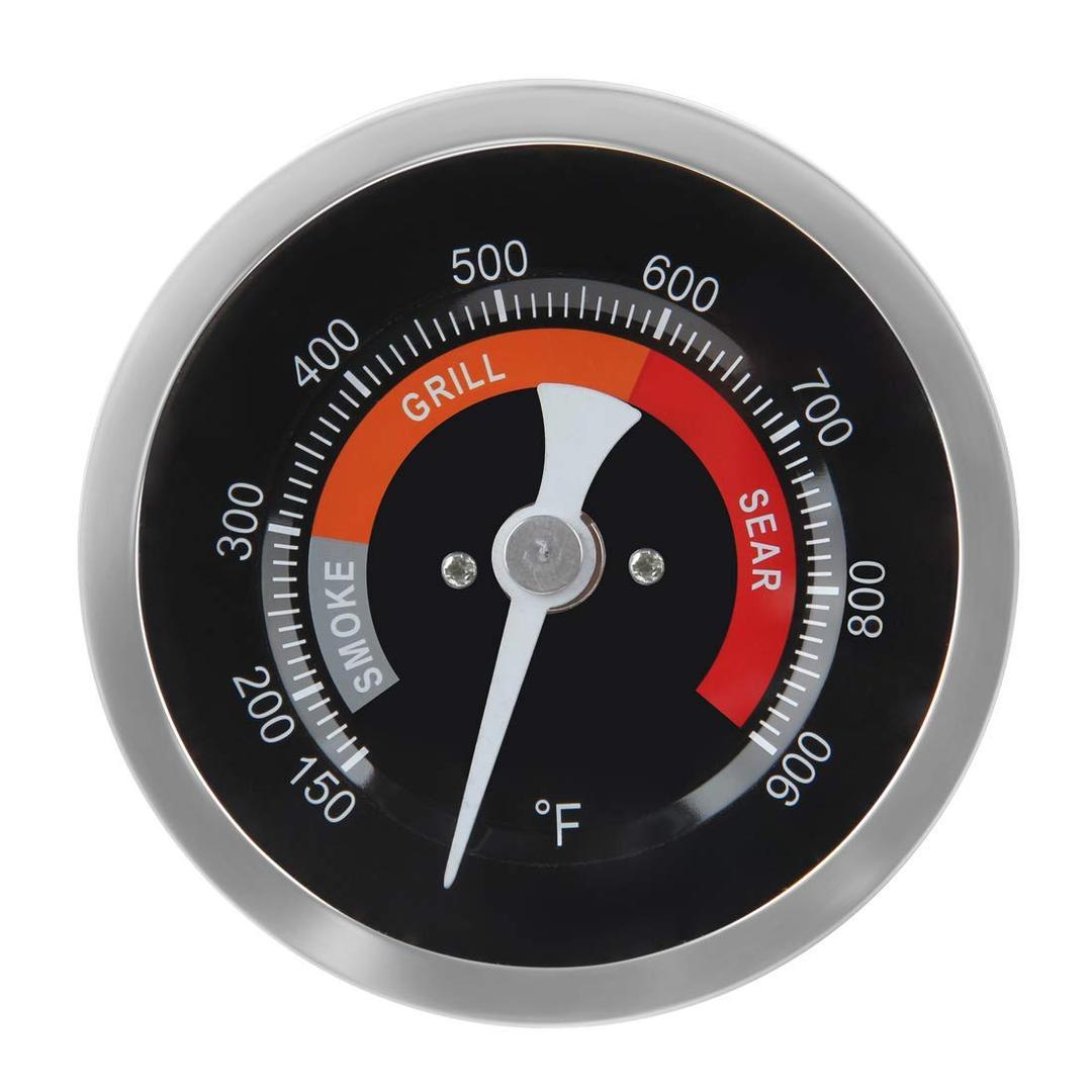 KAMaster Grill Temperature Compatible with Big Green Egg 150-900F Waterproof 3 1/4" Large Face Stainless Steel Cooking Thermometer for Barbecue Charcoal Grill Thermometer Replacement Accessories Tool