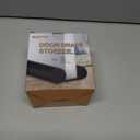 MAXTID Under Door Draft Blocker Black Door Draft Stopper 38" Noise Reducer Breeze Light Cold Air Guard Sound Proof Door Sweep 32" 36" 38" Weather Stripping Door Bottom Seal Insulation Strip Gap Filler