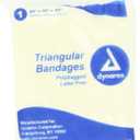 Dynarex 3680 Triangular Bandage, 7" x 4" x 4.25", Pack of 12