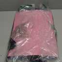 Petbobi Pet Reinforce Car Booster Seat for Dog Cat Portable and Breathable Bag with Seat Belt Dog Carrier Safety Stable for Travel Look Out,with Clip on Leash with PVC Tube, Pink