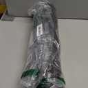 LEKEEPGO Door Mat Outside Entrance, Absorbent Indoor Outdoor Front Door Mat, All-Weather Muddy Dirt Resist Outdoor Door Mat, Non Slip Backing Low Profile Entryway Mat Floor Welcome Mat, 17"x29", Grey