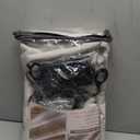 Birch Extra Wide 70 Inch Total 140" Blackout Crtains for Living Room 2 Panels Set, Farmhouse Thick Linen Blend Room Darkening Window Drapes with Rod Pocket Thermal Pleated Curtain(70"W x 102"L)