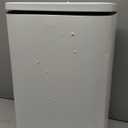 EKO Madison 50L White Trash Can, Kitchen Trash Can, Brushed Steel, Bathroom Trash Can, Heavy Duty Pedal, Trash Cans, Soft Close, Bathroom Trash Cans