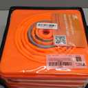 RoadHero 18 Inch 4 Pack Collapsible Traffic Safety Cones, Multi Purpose Pop-up Cones with Reflective Collar for Road Safety, Orange Cones for Driving Training, Parking Lots