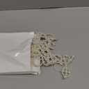 12 Pcs Pearl Bow Napkin Rings Imitation Bow Pearl Ring Napkin Holder Delicate Beaded Serviette Buckles for Christmas Wedding Party Dinner Table Decor and Daily Use(Elegant)