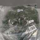 Christmas Placemats Set of 6 Round Greenery Place Mats Xmas Circular Artificial Wreath Dining Table Decor Winter Fake Plants Branches Mats for Kitchen Accessories (Cedar)