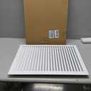 18"x24" Aluminum Gable Vent with Screen, 16" x 22" Vent Opening