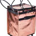 Reusable Grocery Bag On Wheels Large Capacity Shopping Trolley Foldable Rolling Tote Bag with Heavy Duty Handle for Travel