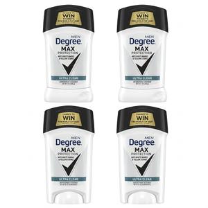 Degree Max Protection Antiperspirant Deodorant, 4 pack, 2.6 oz