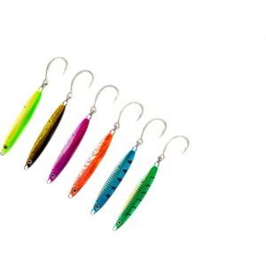 Palomar Fishing Surface Cast Jigs Crankbait 6-Packs - Next-Gen Casting Fast Jerkbait Ocean Lure | Owner Ring | MUSTAD Carbon Steel Treble Hook | Graphene Paint |Choose Color and Weight (100 grams/3.5 oz, 6-pack 2.0 Variety) Palomar Fishing Surface Cast Jigs Crankbait 6-Packs - Next-Gen Casting Fast Jerkbait Ocean Lure | Owner Ring | MUSTAD Carbon Steel Treble Hook | Graphene Paint |Choose Color and Weight (100 grams/3.5 oz, 6-pack 2.0 Variety)