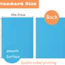 300 Sheets Colored Paper, 8.5 X 11 Colored Printer Paper Lightweight Construction Paper Double Sided Origami Paper for Crafts & Art, 20 Assorted Colors ( 70gsm/19lb)