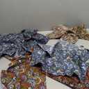 6 PCS Fat Quarters Fabric Bundles 18 inchx22 inch Cotton Quilting Fabric for Sewing Mask,Paisley Pattern