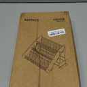 Baffect 3 Tiers Pull Down Spice Rack, Pull Out Spice Organizer for Inside Cabinets, Drop Down Spice Shelf with Spring Buffer Device for Kitchen Upper CabinetBlack